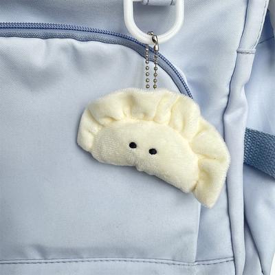 Dumpling Plush Doll Small Pendant Bag Keychain Plush Toy Pendant Doll