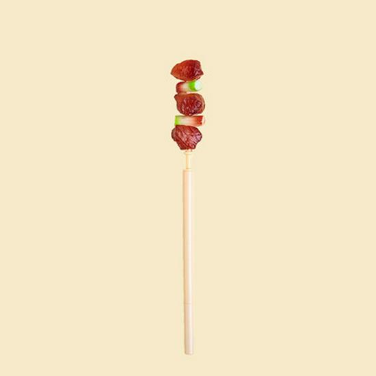 Creative Food-Shaped Magnetic Ballpoint Pens - Pizza, Bread, and Lamb Skewer Designs for Students