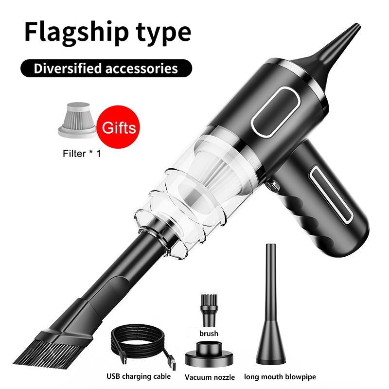 9600000Pa Wireless Car Vacuum Cleaner 5 In1 Strong Suction Dust Catcher Portable Handheld Wet Dry Vacuum Cleaner Air Duster