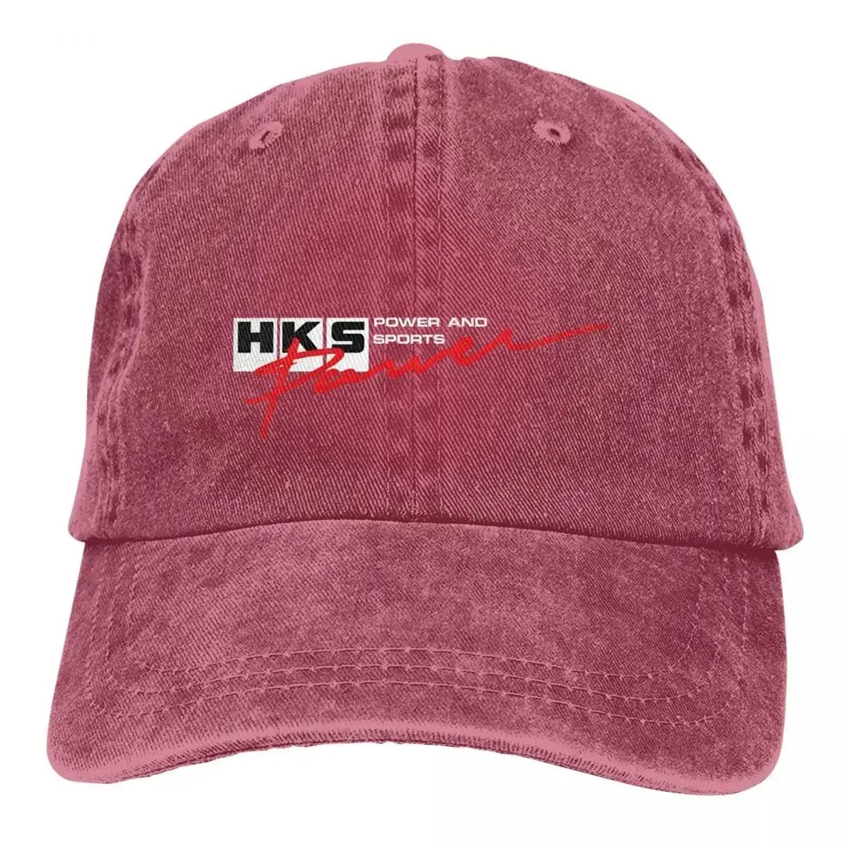 

HKS POWER Baseball Cap Unisex Hats WoUnisex Visor Protection Snapback HKS Caps One Size