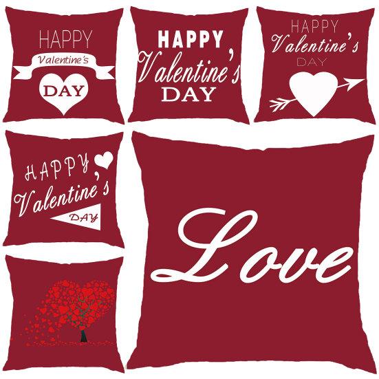 

Наволочка с принтом любовного письма, чехол для подушки, подарок на день Святого Валентина, диван, постельные принадлежности