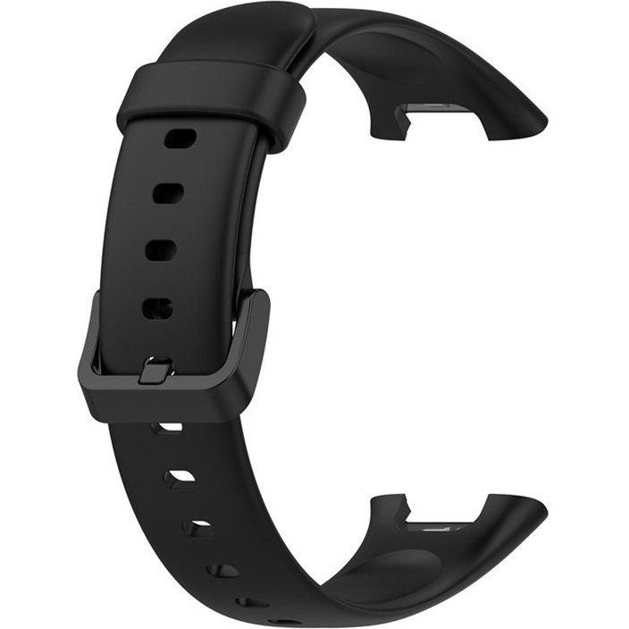 Silicone Strap for Xiaomi Mi Band 7 Pro, Black