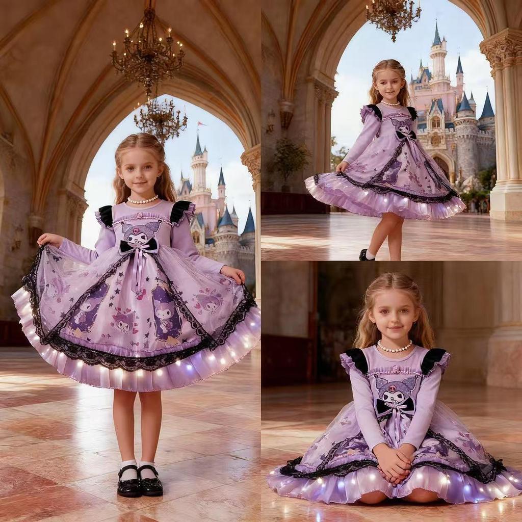 Sukienka zimowa Kuromi Princess Lolita