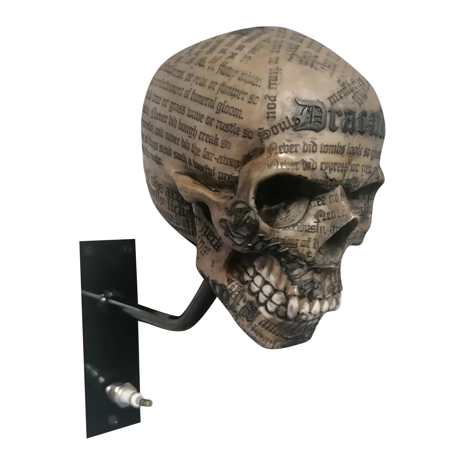 

Держатель для шлема мотоцикла, настенный кронштейн из смолы, украшение на голову, съемные поделки из смолы One Size