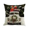 Versatile Cotton Linen Christmas Cushion Cover For Sofa Car Home Decor With Timeless Design