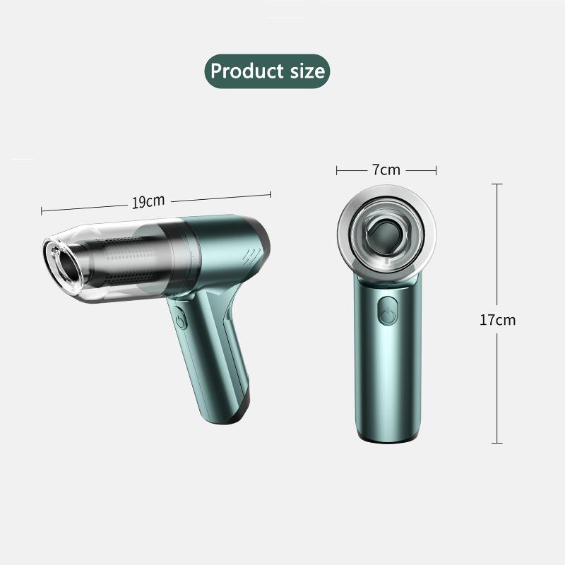 Portable Car Vacuum Cleaner Handheld Mini Cordless Vacuum Cleaner