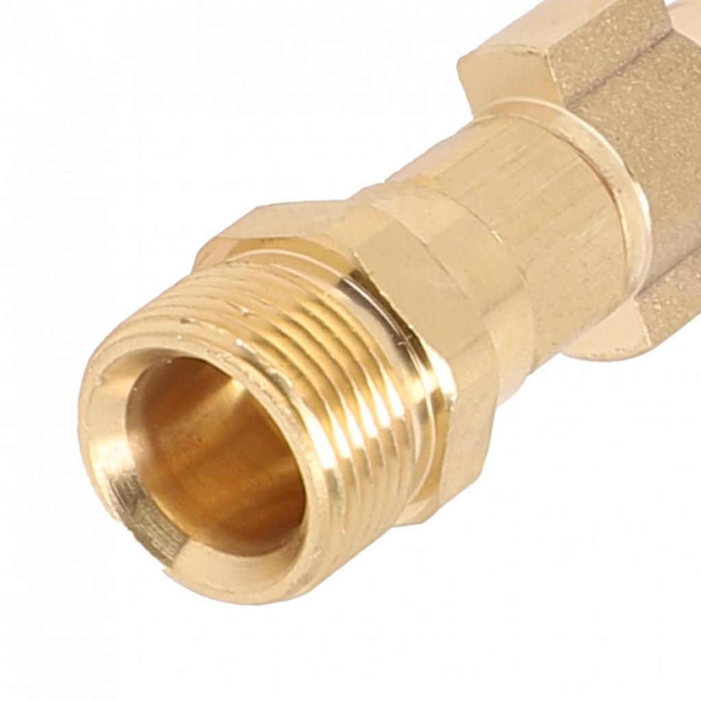 Bayonet Adapter Brass Cleaner Lances For Foam Cleaners
