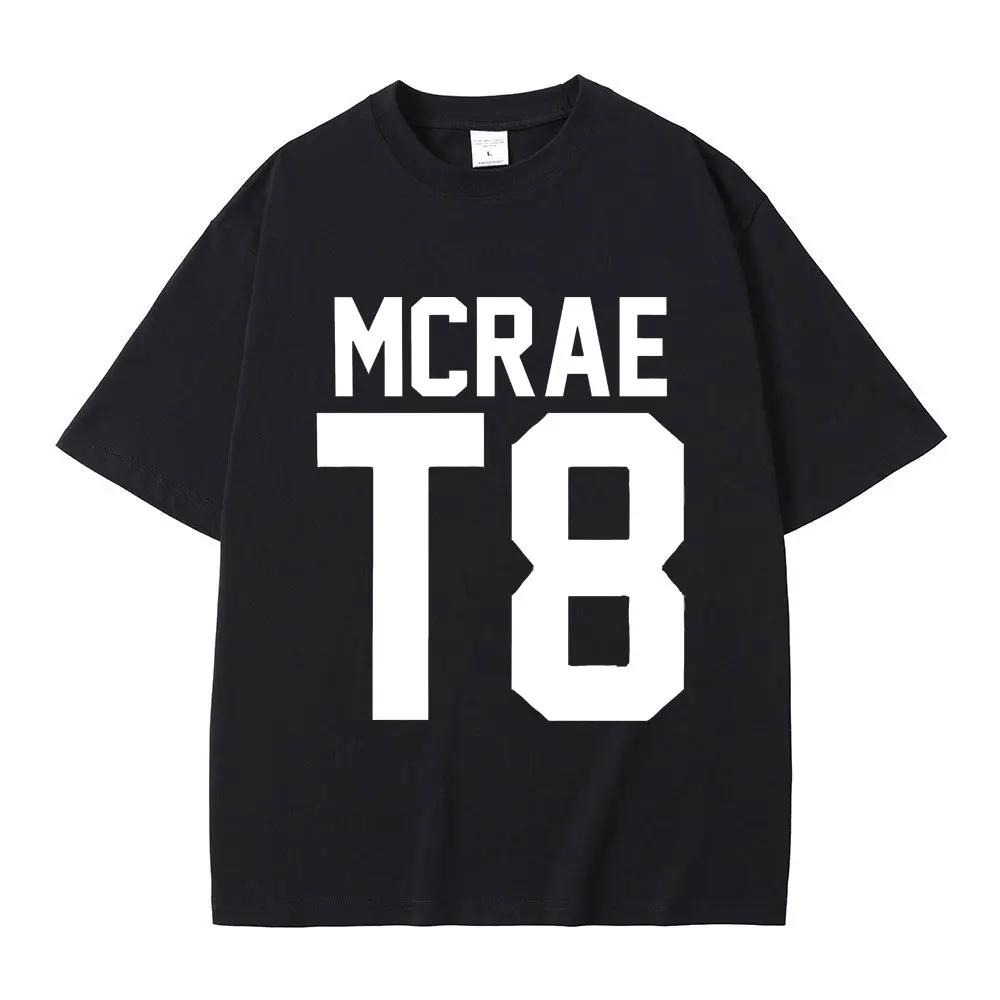 Singer Tate Mcrae T8 Music T Shirts Men's Women Vintage T-shirt Summer Cotton Oversized Short Sleeve Tee Tops for Fans Gift