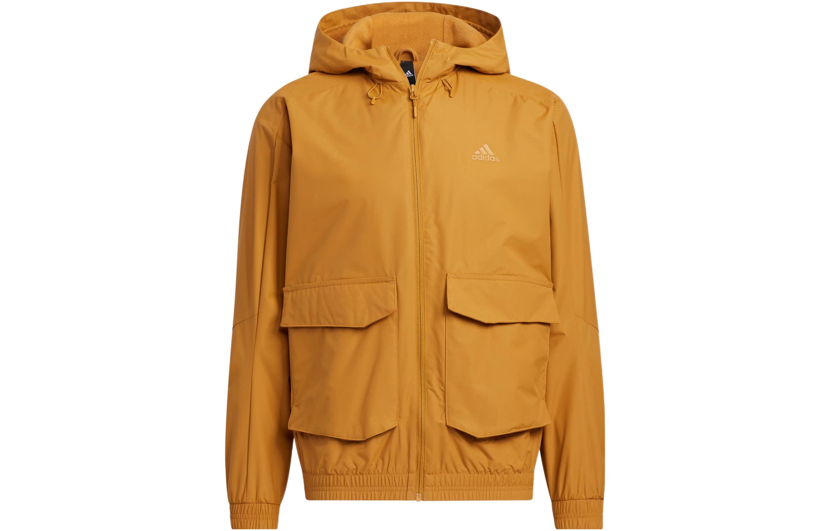 Adidas Jackets Men s Brown Hooded Moderate Other HN9034 M