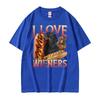 Cute I Love Wieners Dog Lover Funny Ironic Meme T Shirt Unisex High Quality TShirts Unisex Summer Casual Oversized Comfort TShirt