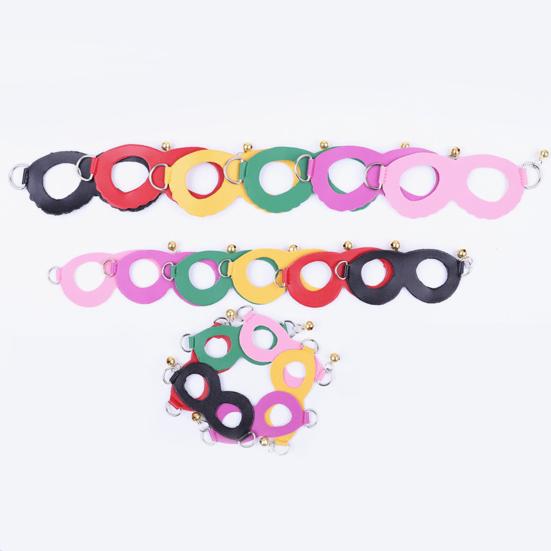 Hamster Leash Set Extended Lanyard Buckle Bells Small Chinchilla Lead Walking Running Chest Strap