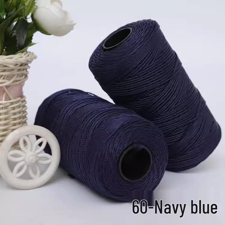 Ice Silk Bright Yarn for Handmade Knitting: Crochet Bags, Hats, Car Seat Cushions, Cup Holders, and Slippers.