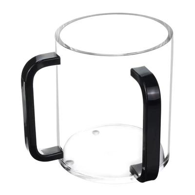 Transparenter Netilat Yadayim Becher Verdickt Große Kapazität Acryl Waschbecher Doppelgriffe Acrylmaterial Je Gebetswaschbecher