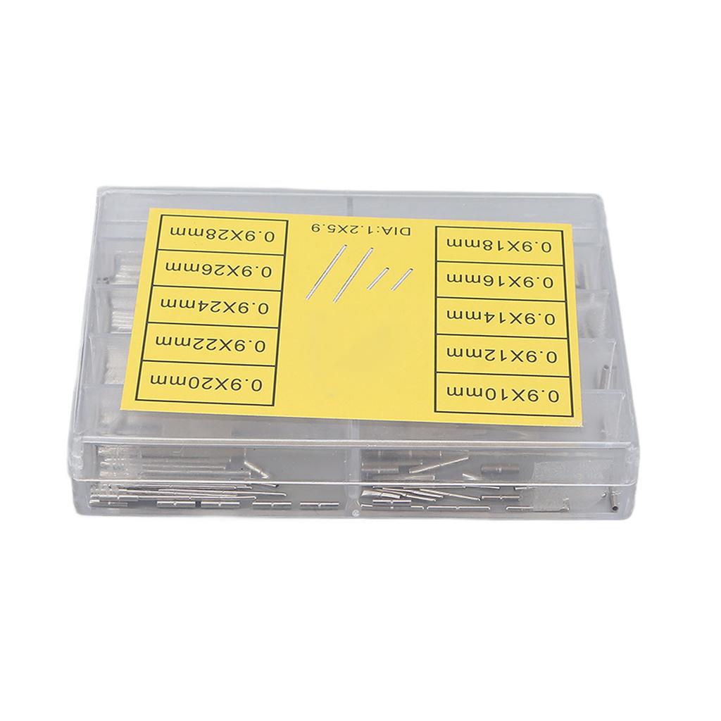 Professional Watch Tube Bar Steel Watchband Strap Clasp Link Pin Connecting Shaft 0.9x1.2mm