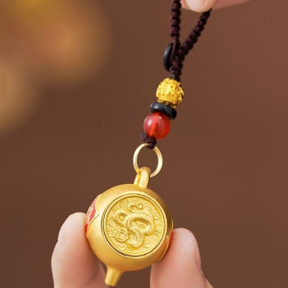 Zinc Zinc Zinc Alloy Lucky Pendant Rotatable Car Key Chain Cute Zodiac Keychain Men