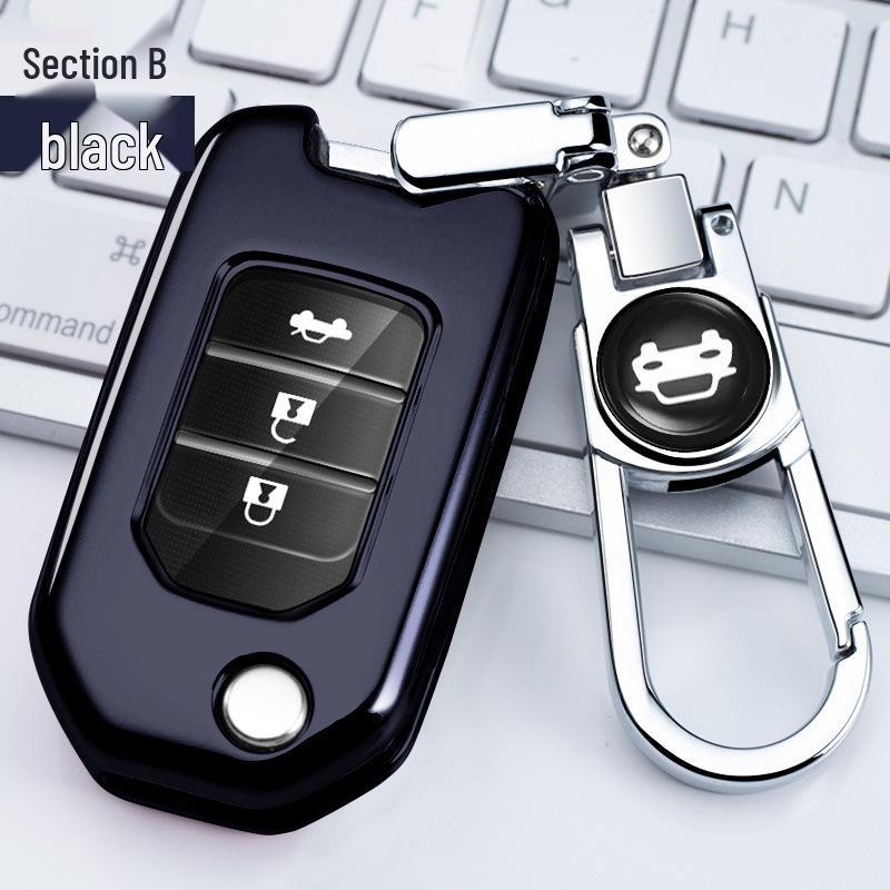 Honda Key Case Set: Compatible with Accord, Avancier, CRV, Vezel, Civic, XRV, Jade, Crider, Fit.
