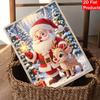 Christmas Pearl Painting Kit Handmade DIY Santa Claus Reindeer Snow Forest Home Decoration Painting