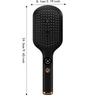 Anti-Frizz Large Tank Electric Spray Hair Brush Multi-Function 2-In-1 Misting Hair Brush  Household