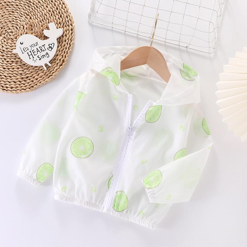 Lightweight Breathable Hooded Summer Jacket for Girls – Stylish & Sun-Protective