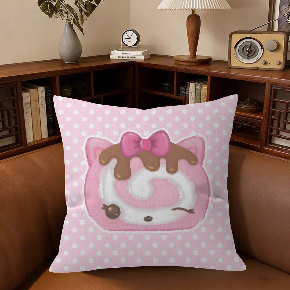 Cute Num Noms Cartoon Cushion Cover Decorative Pillow Sofa Home Decor Case Pillow Cases