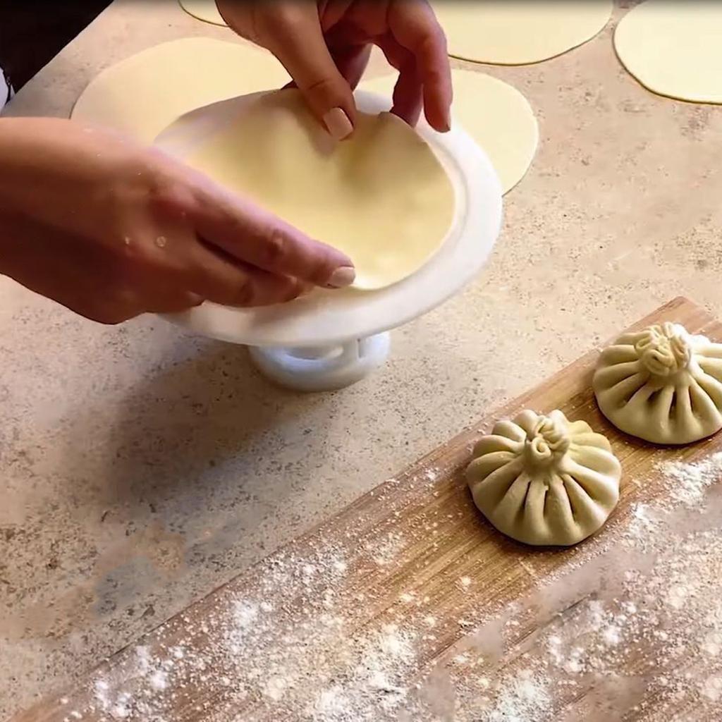 Stroj na výrobu knedlíků Baozi, 6,57palcový stroj na výrobu buchet Bao Plastová kuchyňská pomůcka Kulinářský průzkum Domácí příprava