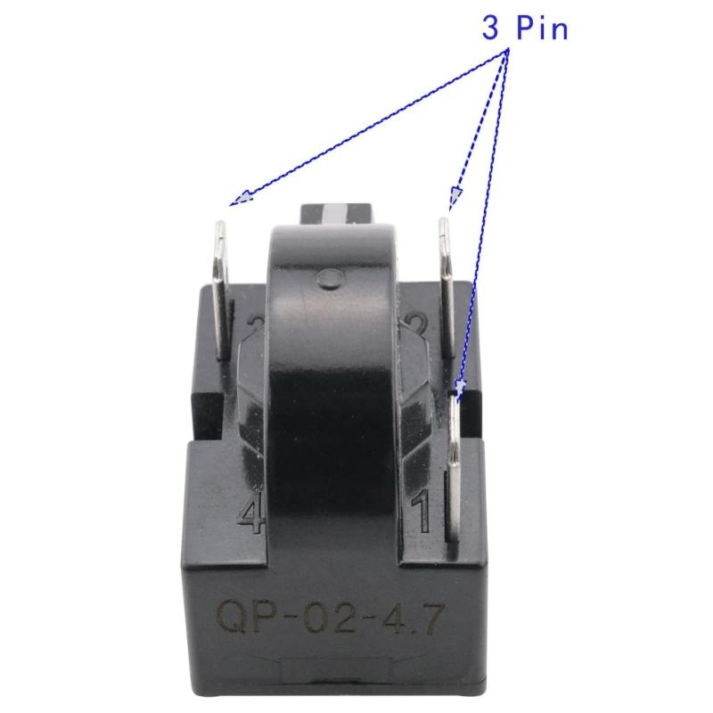 Refrigerator Compressor Overload Thermal Protector Automatic Cutoff Safety Device for Extended Equipment Lifespans