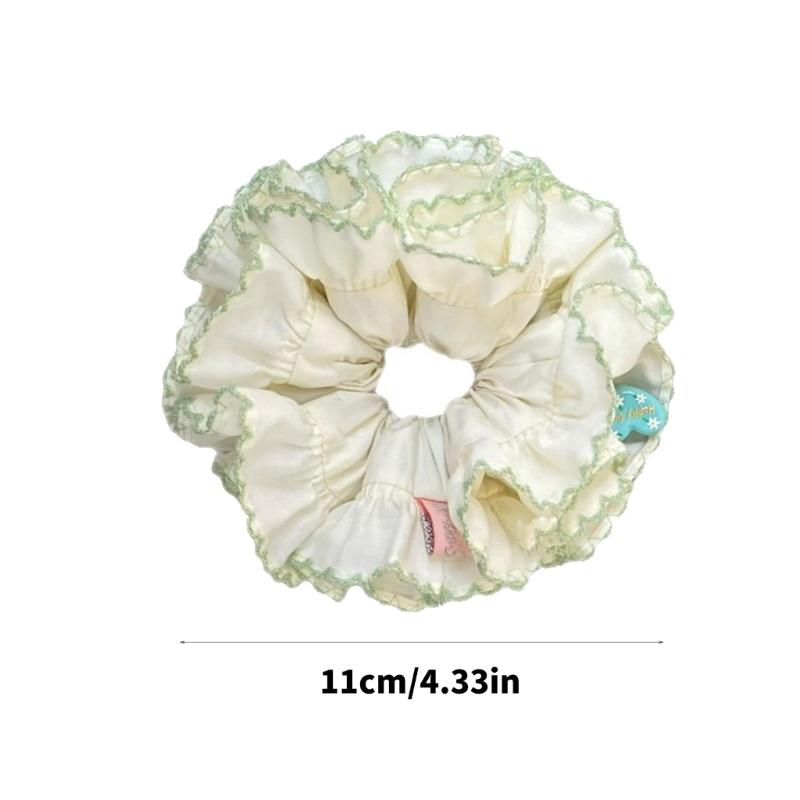 11cm Fabric Hair Ties Elastic Scrunchies Multi Color Hair Scrunchies For Daily Use Styling