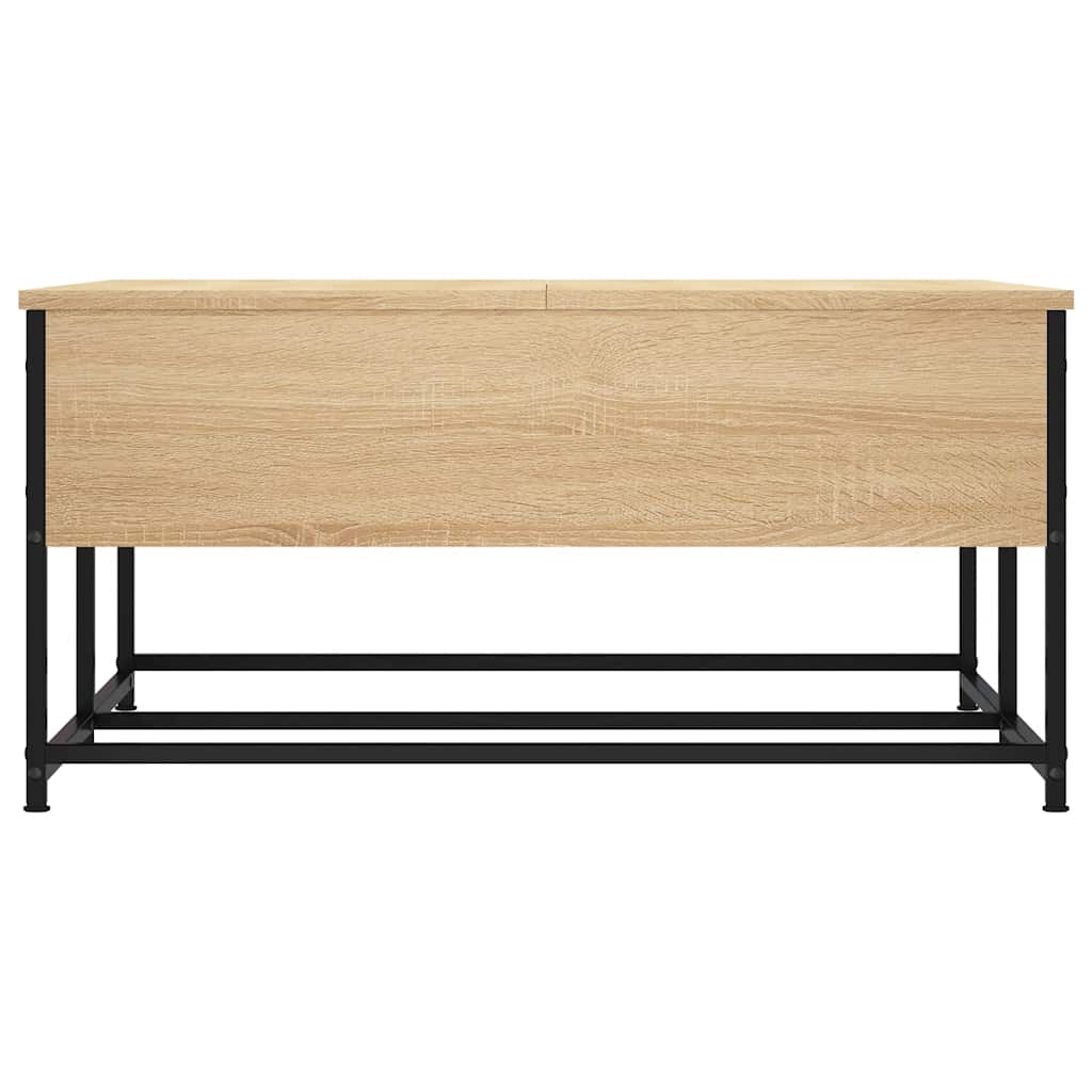 Coffee Table Sonoma Oak 80x80x40 cm Particleboard