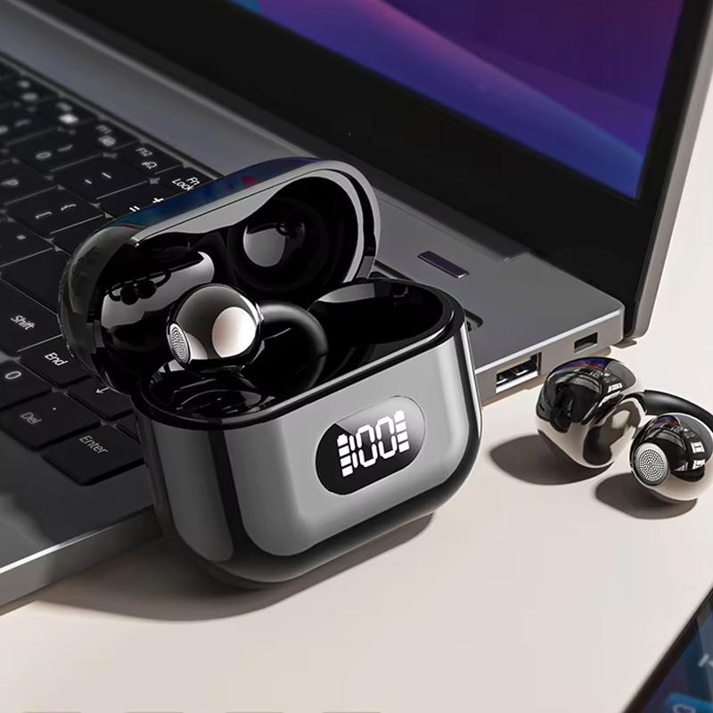 Clear Calls IP7 Waterproof Earbuds for Travel Wireless Earphone for Phones Sports Laptop with LED Display High Quality Headset