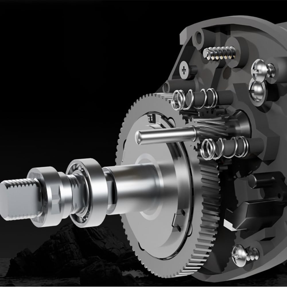 Mulineta Wongfey, Forță maximă de frânare 8kg, Raport de recuperare 7.2:1, Ușor, Pescuit marin, Pescuit în apă dulce, Utilizare dublă, Mulinetă de pescuit, Potrivit pentru