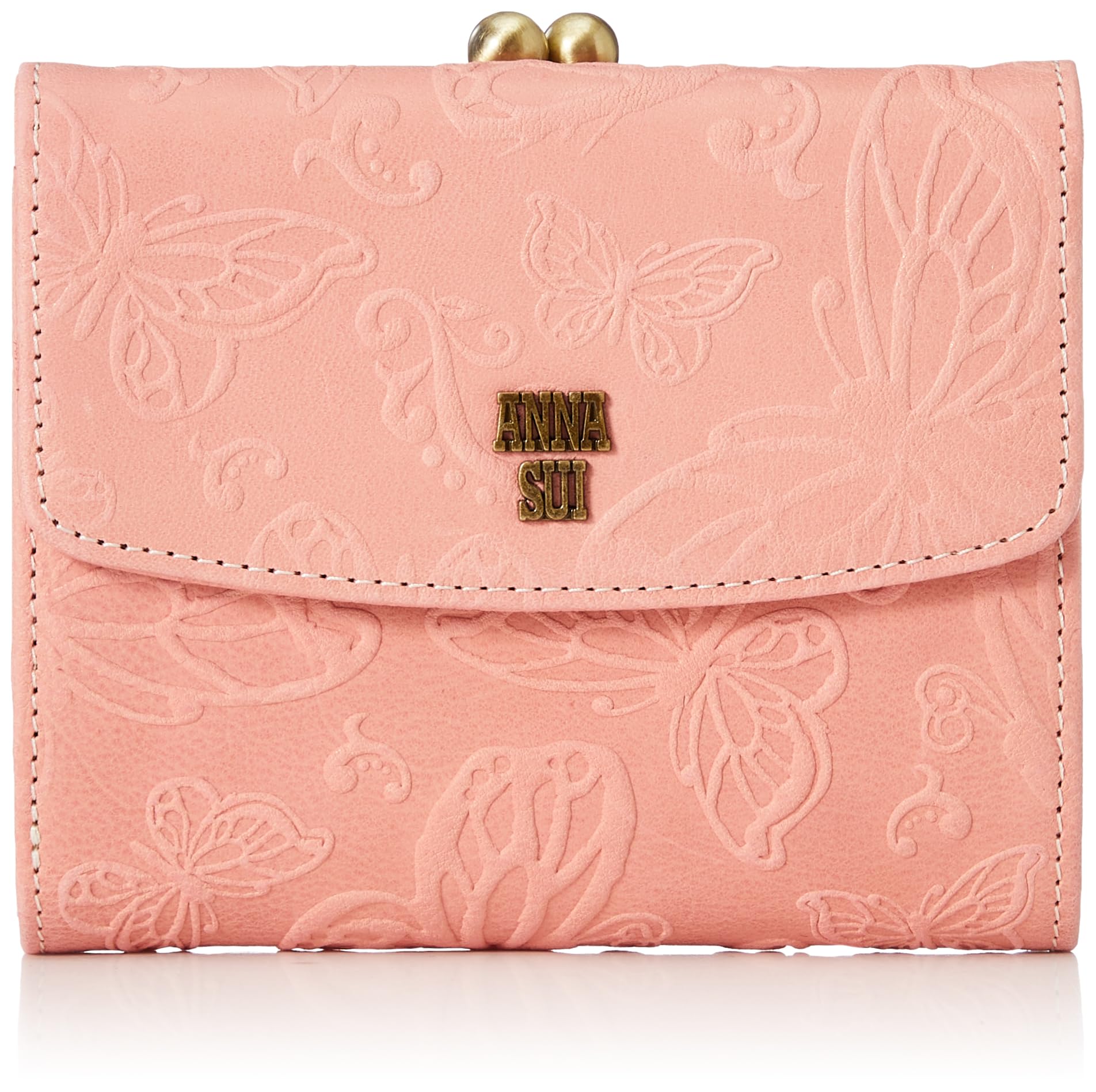 Складной кошелек с застежкой-защелкой «Танец бабочки»