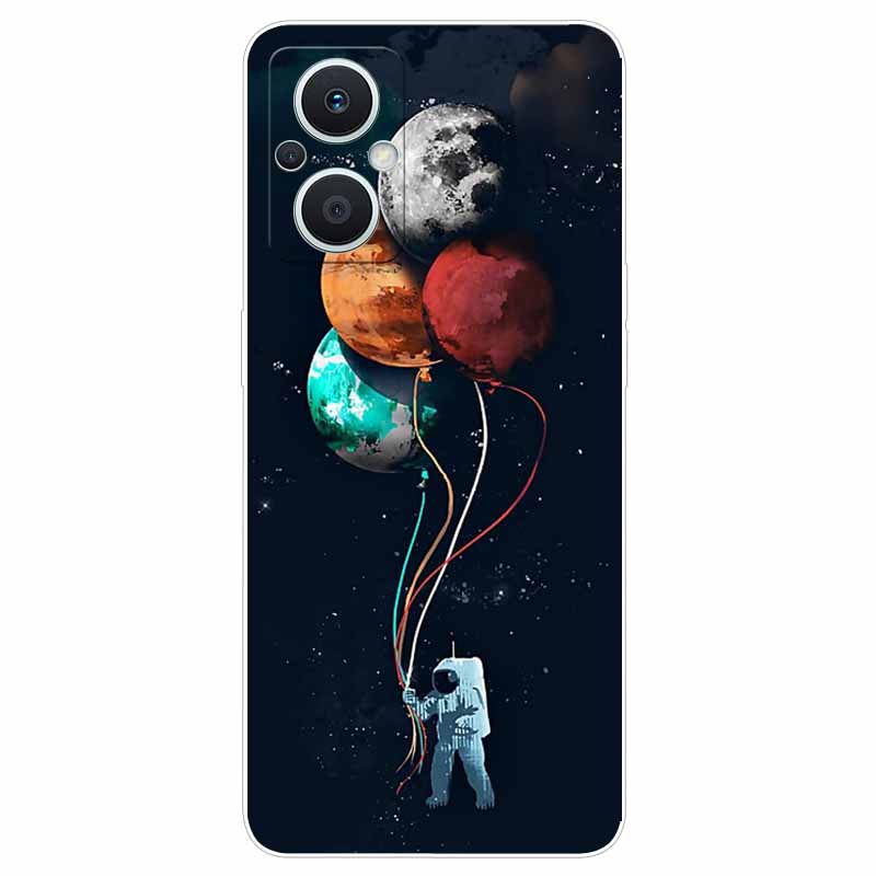 Soft Case for Reno8 Lite Cover Print TPU Silicone Clear Funda Cases for OPPO Reno 8 Lite 5G Case Reno8Lite Slim Landscape Cat
