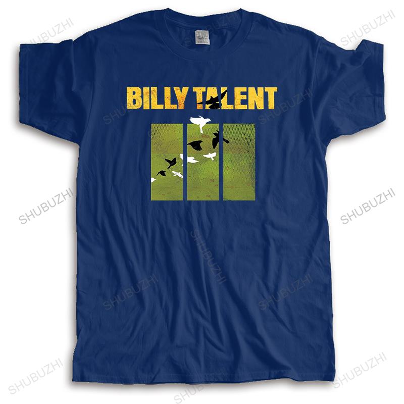 Mens Sunmmer Fashion Cotton T Shirt New Billy Talent Men'S Bomb T-Shirt Small Black Apparel Brand Casual Tee Shirt