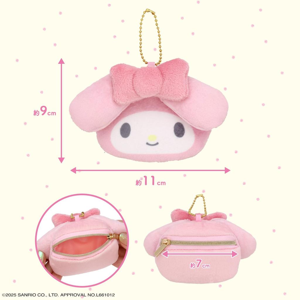Shobido Sanrio Characters Shoulder Pouch with Pouch MM32266 <My Melody>