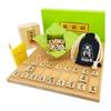 For Beginners In Shogi or for Casual Games, Shin-Katsura No. 5 Folded Shogi Board Set with an Original Mini-piece Bag That Is Convenient for Carrying