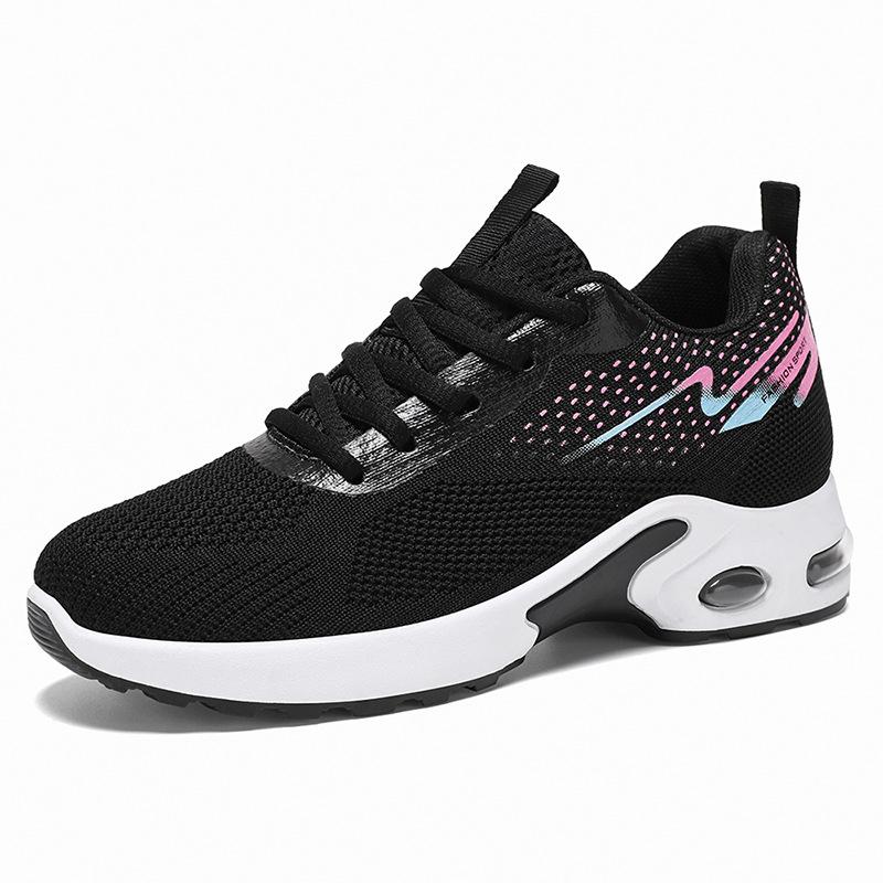 Fashion White Women Sneakers Breathable Mesh Sneakers Women Casual Shoes Air Cushion Sports Running Shoes Tenis Feminino Ladies Shoes