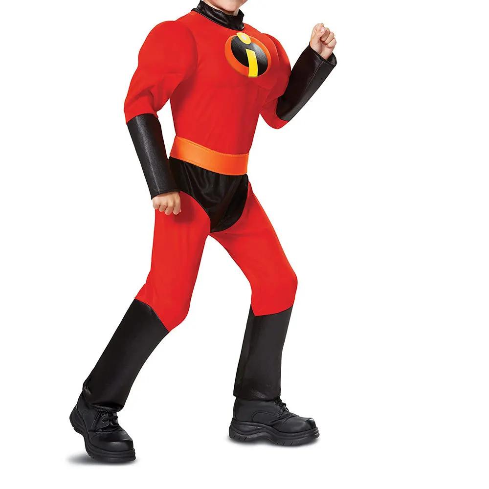 Mr Mrs Incredibles Cosplay Costume Anime The Incredibles Red Jumpsuit Bodysuit Mask Full Set Halloween Costumes for Women 150