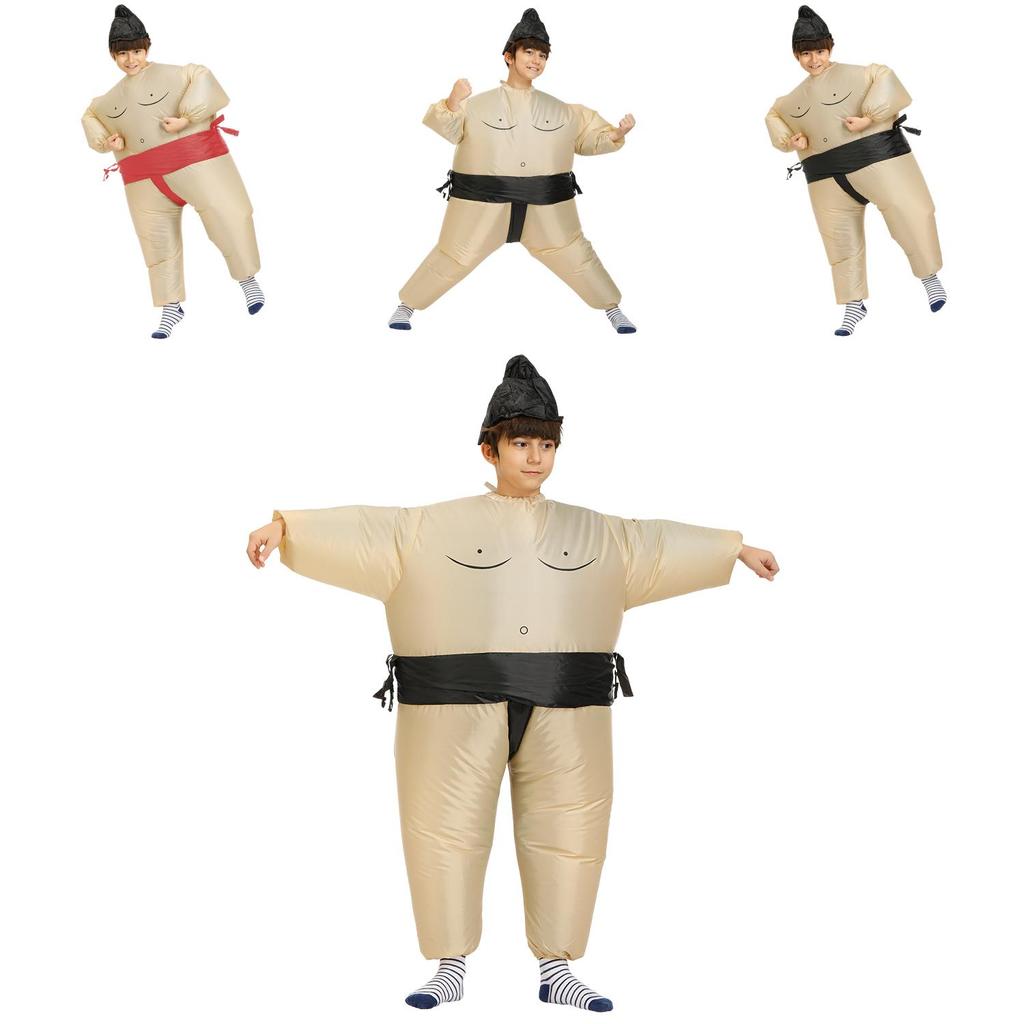 Eye-catching Sumo Costume Inflatable Suit With Comfortable Fit For All Ages