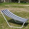 Portable Folding Lounge Chair with Breathable Mesh & Elastic Straps - Lightweight Sturdy Frame, Ergonomic Design for Camping