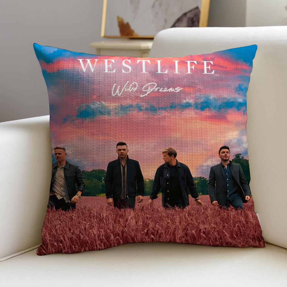 Classic WWestlifeS Cushion Cover Pcs Linen Throw Pillow Covers x x Modern Home Decor