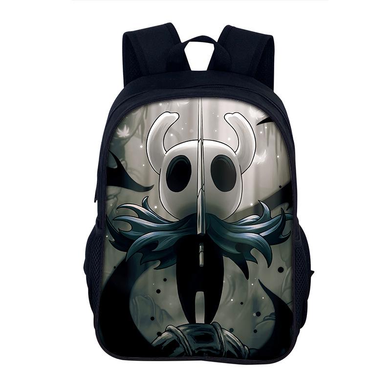 Hollow Knight Mochila School Backpack Bag 3D Printing School Bag Backpack Student Back Pack Bag for Boys Girls Best Gift