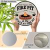2D Flat Vintage Aluminium Sign with Campfire Gathering Pattern - BBQ Figurine Ornaments - Ideal for Front Door, Wall, Porch, Fence Decor - Ideal Gift