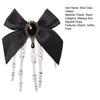 Halloween Skeleton Hand Hair Clips with Bowknot Faux Crystal Hand Bone Hairpin Gothic Skull Claw Hair Accessories for Girls Party Cosplay