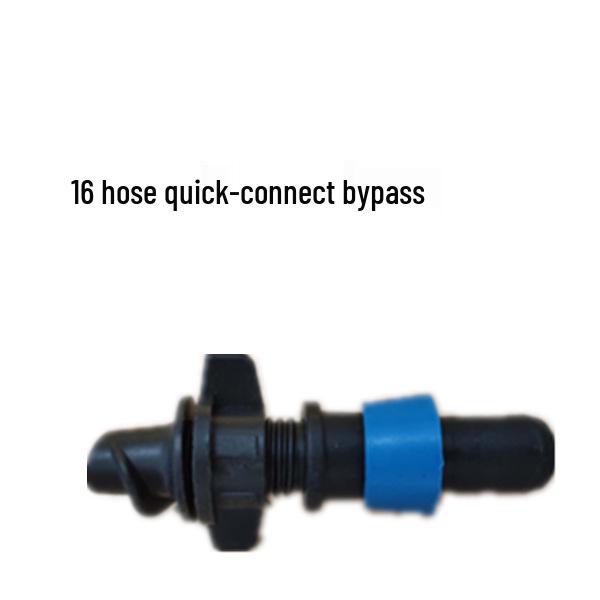 16mm Surface-Mounted Drip Tape Bypass Valve & Tube Switch