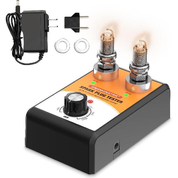 Spark Plug Tester Double Holes, Spark Plugs Automotive Engine Ignition 501 Spark