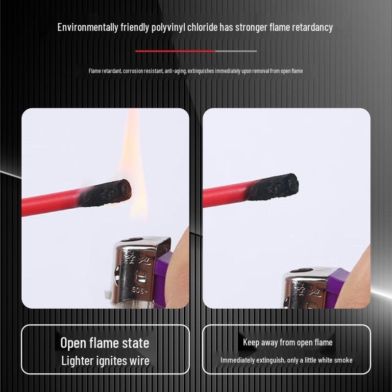 National Standard Flame Retardant Copper Wire, Single Core, 2.5-16 Mm², 100m, Hard Cable