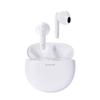 ELECOM Wireless Earphones, Bluetooth 5.3, Stylish Round Touch Control, In-Ear Type, SBC/AAC Compatible, Automatic Pairing, Type-C Charging, White LBT-