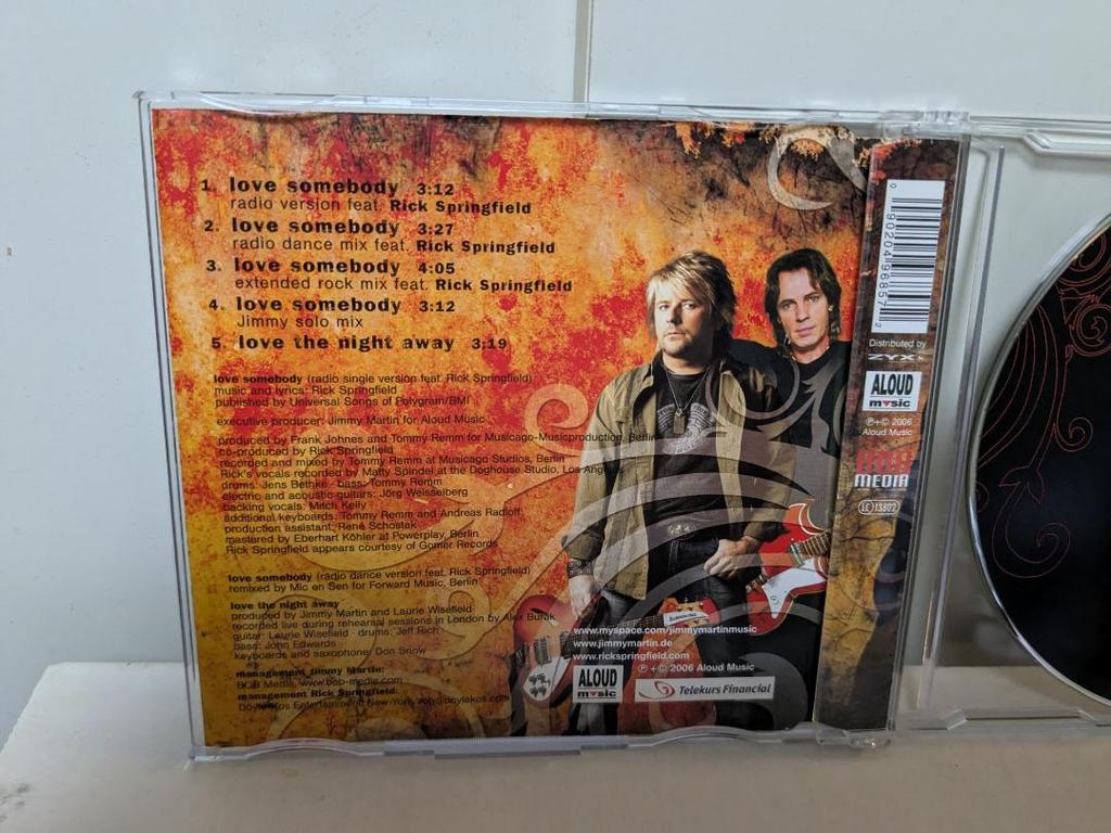 [USED] J Martin,Rick SpringfieldLove Somebody