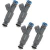 SCITOO FJ303 4Pcs 4 Holes Fuel Injectors fit for Ford for Contour 2.0L 1999 2000, for Ford for Escape 2.0L 2001 2002 2003 2004, for Mazda for Tribute