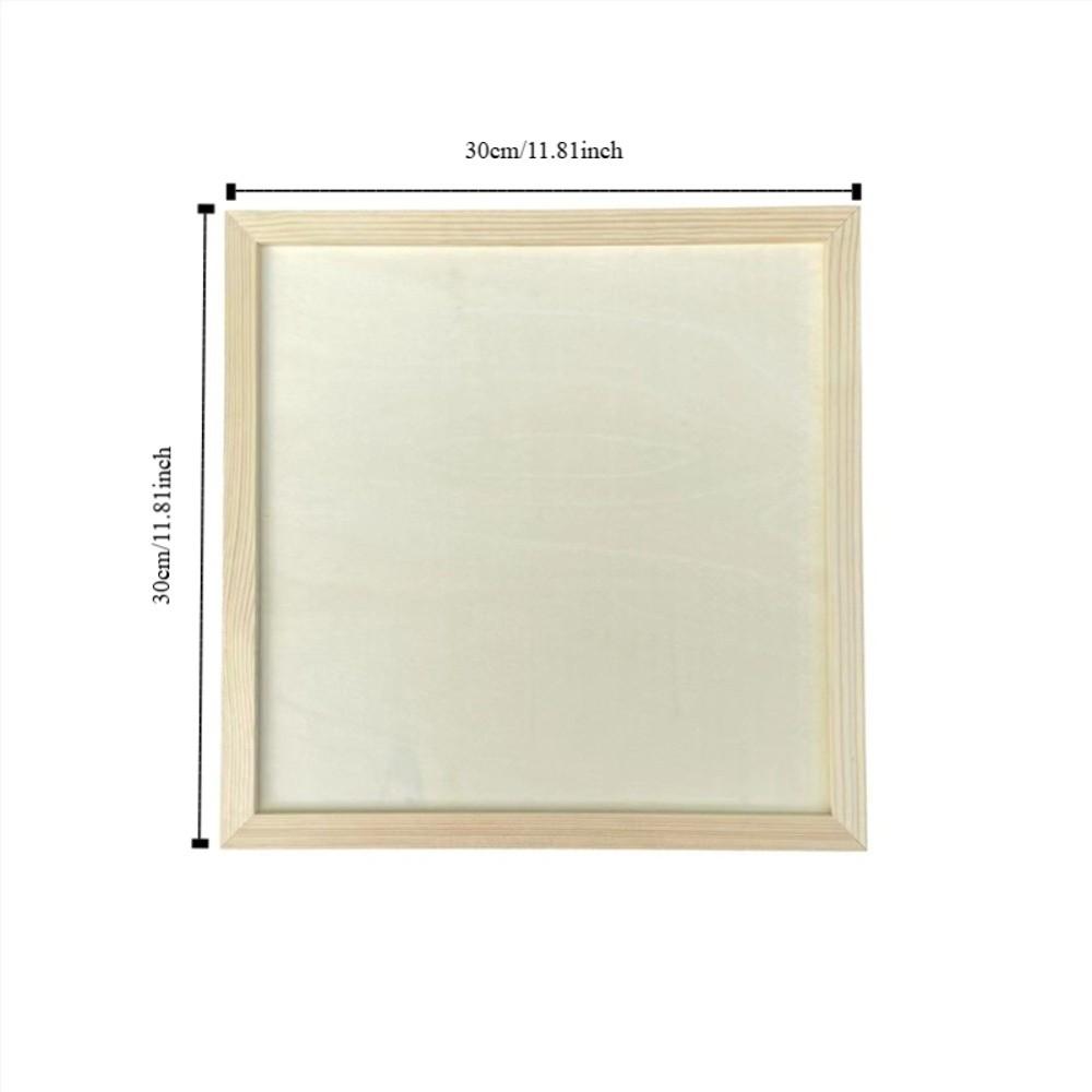 Wooden Picture Frame Multi Size Wooden Photo Holder Art Puzzle Holder  Children Painting Drawing
